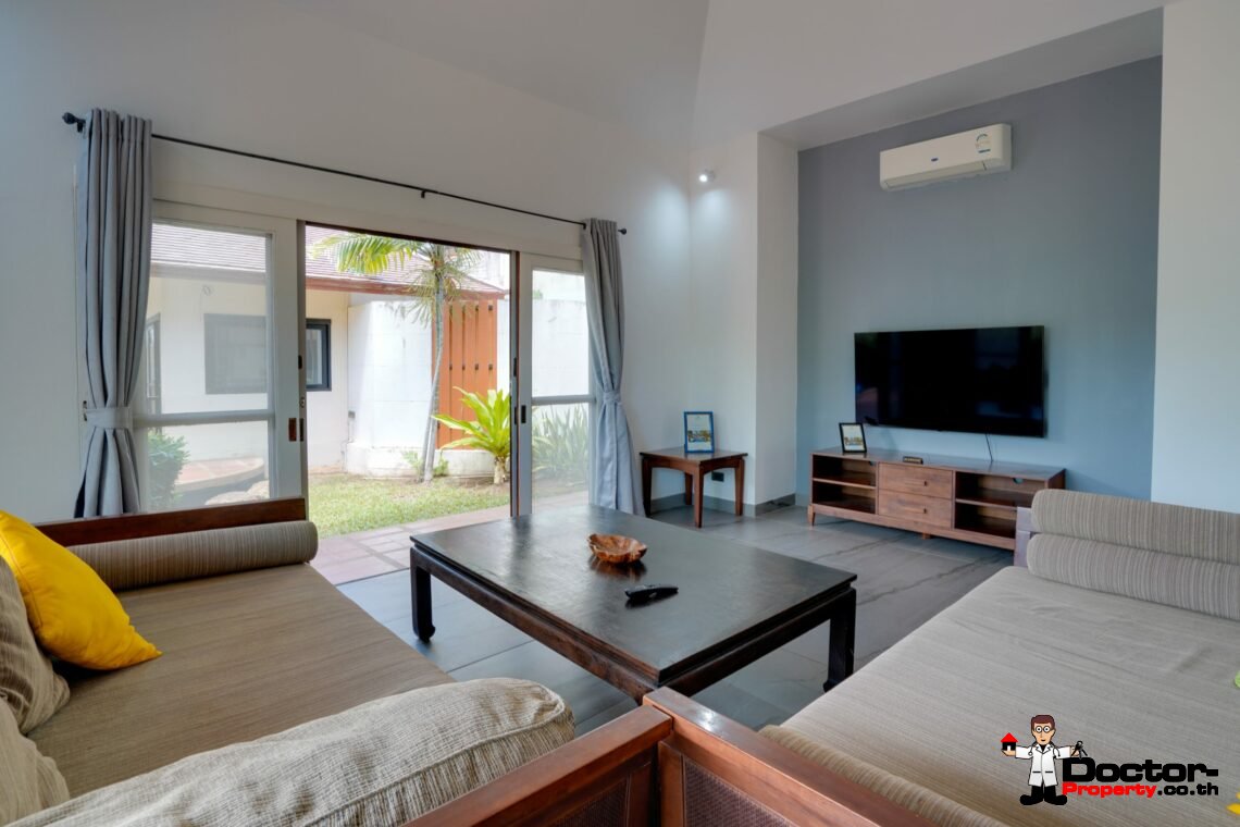 3 Bedroom Garden Villa with Pool in Choeng Mon, Koh Samui – For Sale